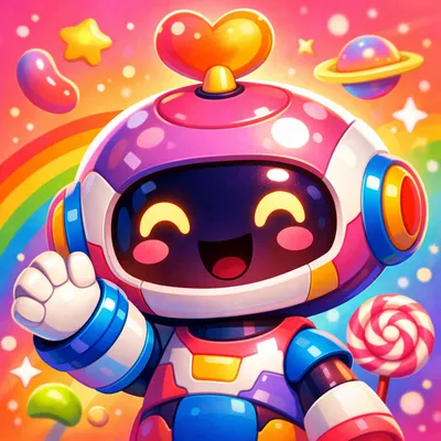 Colorful avatar featuring a stylized fantasy creature with intricate geometric patterns and a friendly expression, suitable f
